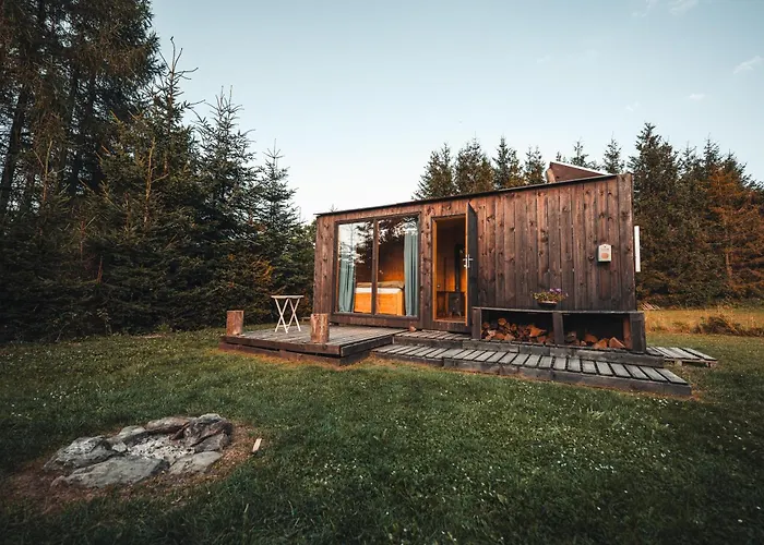 Tiny Glamp - Kontejner Pod Pradedem Rudna pod Pradedem